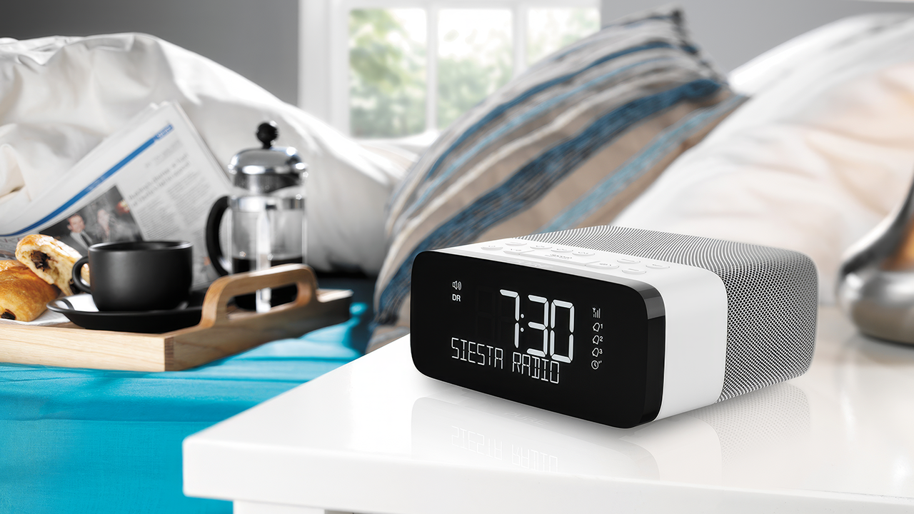 Radiobudzik biały Pure Siesta Rise