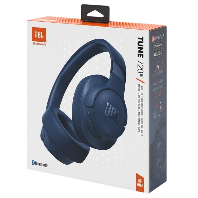 Słuchawki bezprzewodowe JBL Tune 720BT [kolor niebieski]