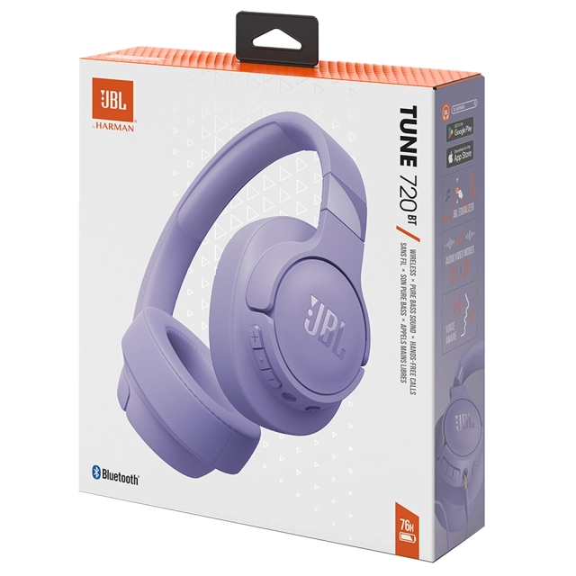 Słuchawki bezprzewodowe JBL Tune 720BT [kolor purpurowy]