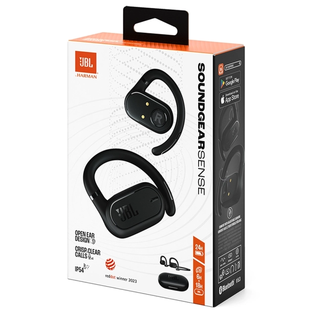 Słuchawki bezprzewodowe JBL Soundgear Sense [kolor czarny]