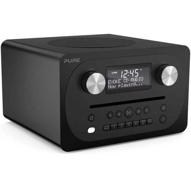 Radio z odtwarzaczem CD Pure Evoke C-D4 [kolor czarny]