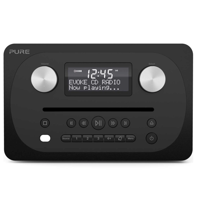 Radio z odtwarzaczem CD Pure Evoke C-D4 [kolor czarny]