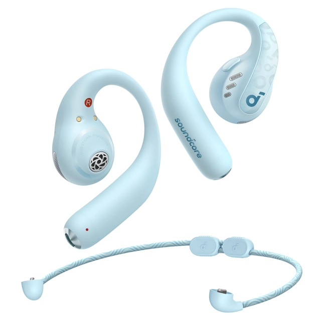 Słuchawki bezprzewodowe Soundcore AeroFit Pro [kolor niebieski]