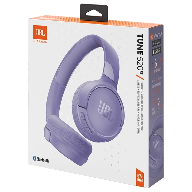 Słuchawki bezprzewodowe JBL Tune 520BT [kolor purpurowy]