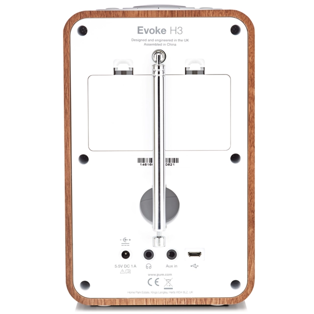 Radio Pure Evoke H3 [kolor orzech]