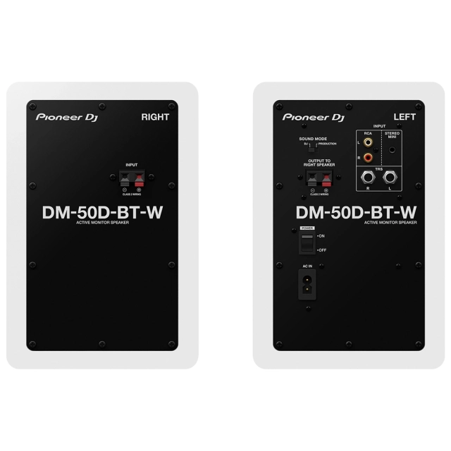 Kolumny głośnikowe Pioneer DJ DM-50D-BT [kolor biały]