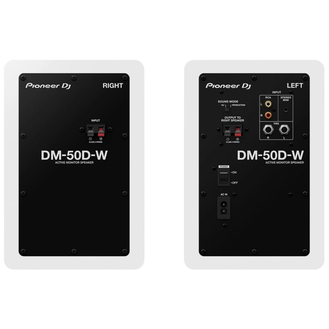 Kolumny głośnikowe Pioneer DJ DM-50D [kolor biały]