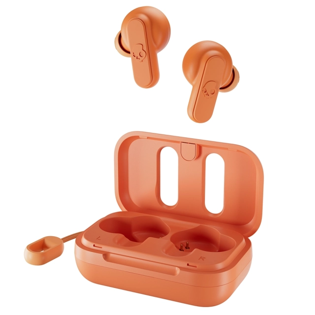 Słuchawki bezprzewodowe Skullcandy Dime True Wireless [kolor pomarańczowy]
