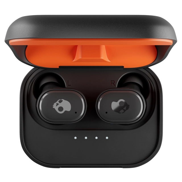 Słuchawki bezprzewodowe Skullcandy Grind Fuel [kolor czarno-pomarańczowy]