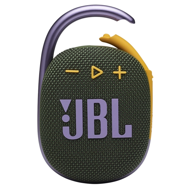 Głośnik Bluetooth JBL Clip 4 [kolor zielono-fioletowy]