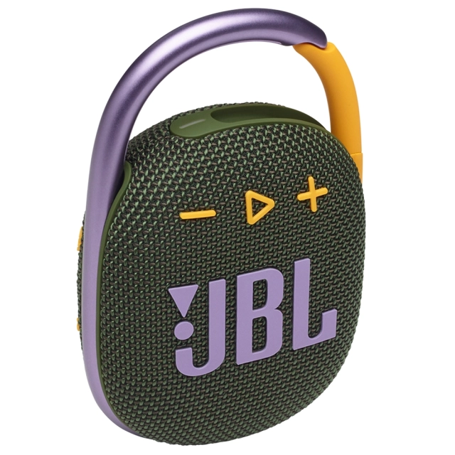 Głośnik Bluetooth JBL Clip 4 [kolor zielono-fioletowy]