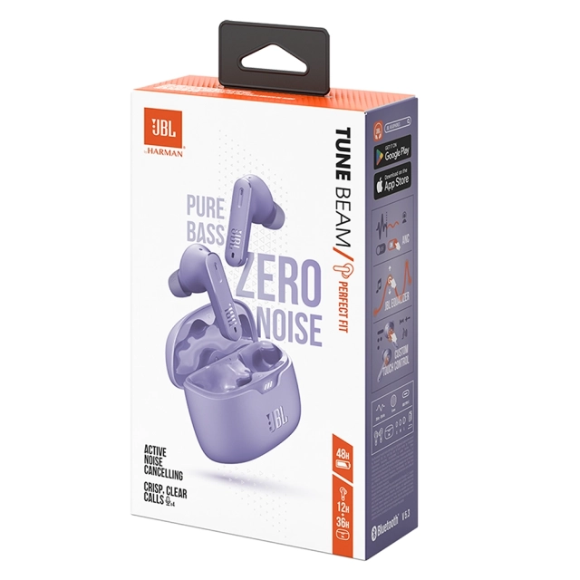Słuchawki bezprzewodowe JBL Tune Beam [kolor purpurowy]