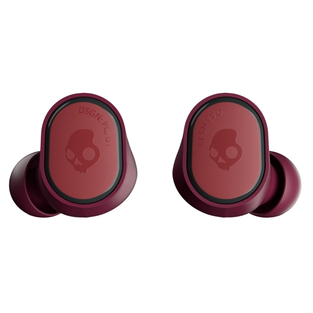 Słuchawki bezprzewodowe Skullcandy Sesh Evo [kolor bordowy]