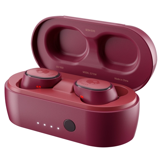 Słuchawki bezprzewodowe Skullcandy Sesh Evo [kolor bordowy]