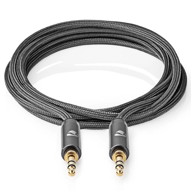 Kabel audio Nedis Profigold minijack 3,5mm - minijack 3,5mm [1m]