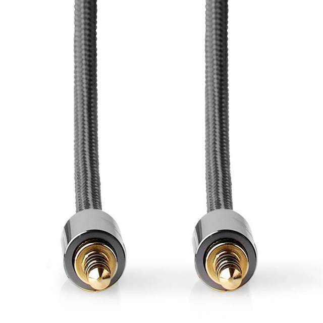 Kabel audio Nedis Profigold minijack 3,5mm - minijack 3,5mm [1m]