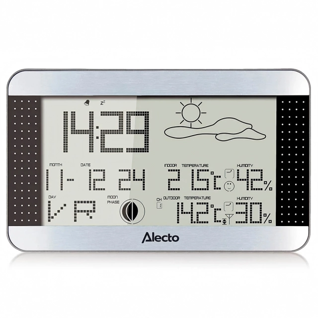Stacja pogodowa Alecto WS-1700 [kolor srebrny]