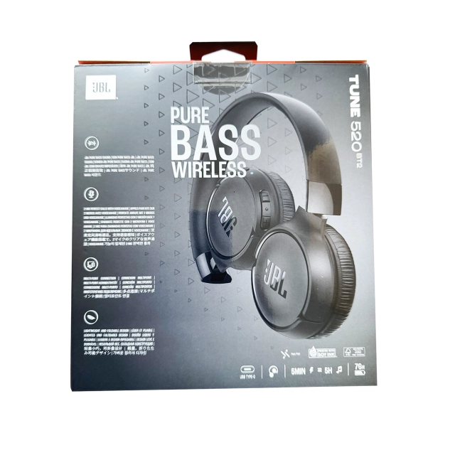 Słuchawki bezprzewodowe JBL Tune 520BT2 [kolor czarny]