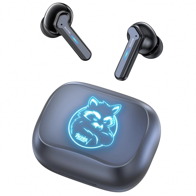 Słuchawki bezprzewodowe Buxton BTW 8200 RACCOON [kolor czarny]